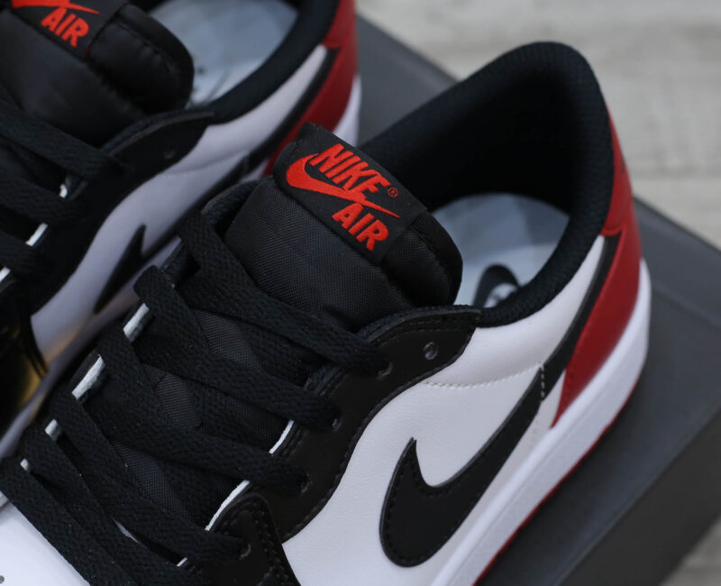 Giày Nike Air Jordan 1 Low OG ‘Black Toe’ Like Auth