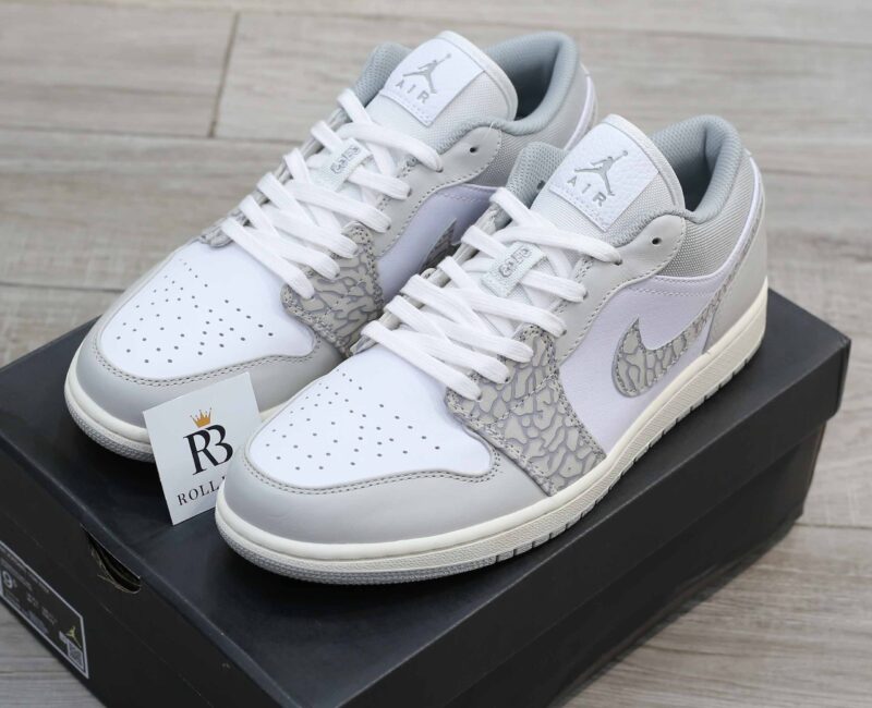 Giày Nike Air Jordan 1 Low Premium ‘Elephant Print’ Best Quality