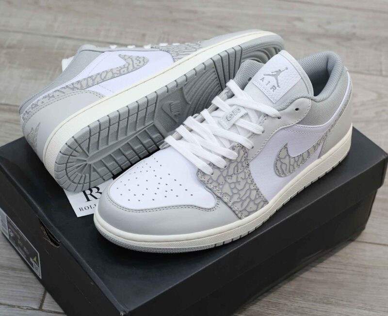 Giày Nike Air Jordan 1 Low Premium ‘Elephant Print’ Best Quality