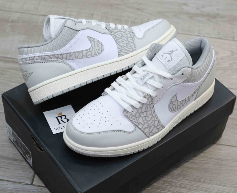 Giày Nike Air Jordan 1 Low Premium ‘Elephant Print’ Best Quality