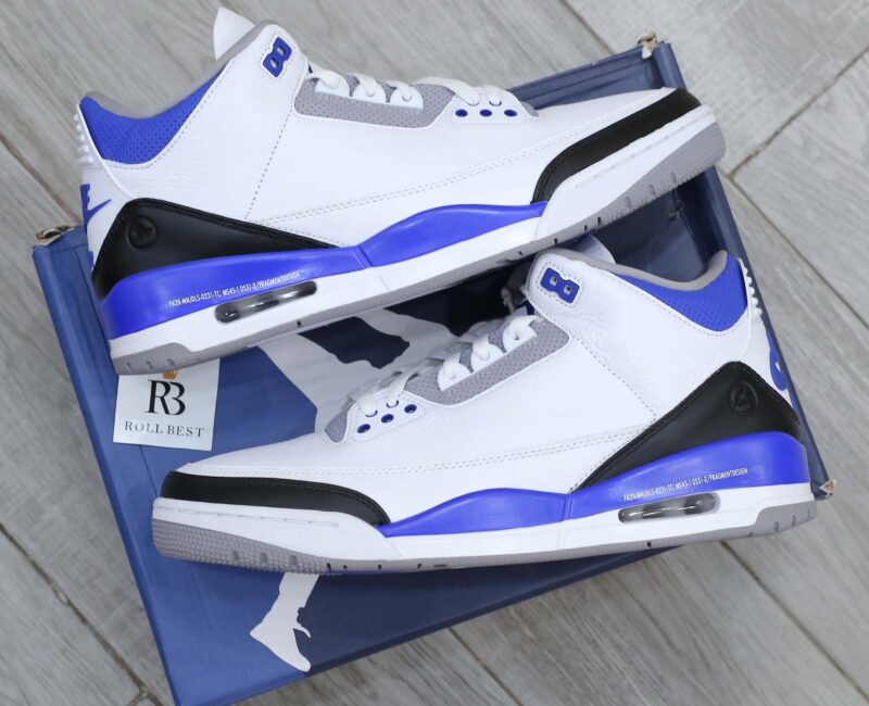 Giày Nike Air Jordan 3 Retro Racer Blue Best Quality