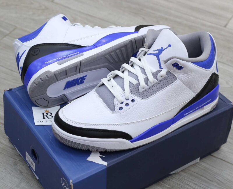 Giày Nike Air Jordan 3 Retro Racer Blue Best Quality