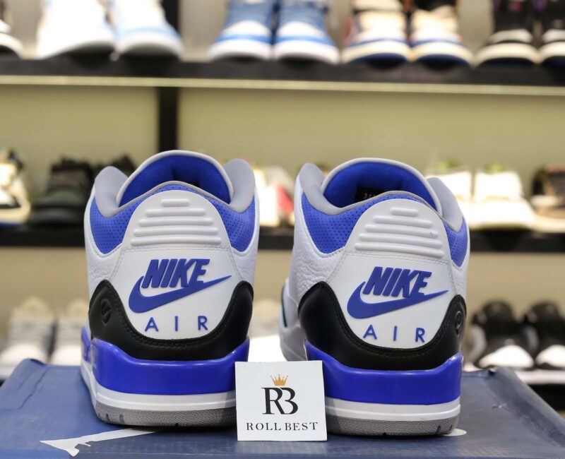 Giày Nike Air Jordan 3 Retro Racer Blue Best Quality