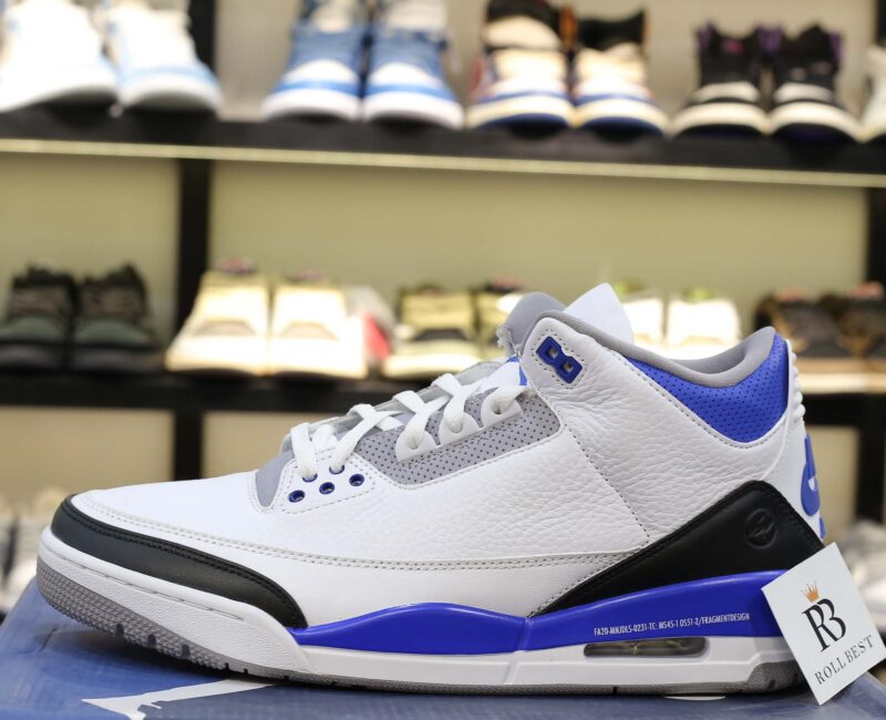 Giày Nike Air Jordan 3 Retro Racer Blue Best Quality