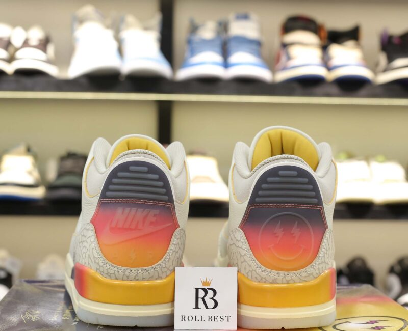 Giày Nike Air Jordan 3 x J Balvin ‘Medellín Sunset’ Best Quality