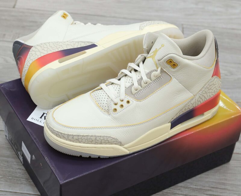 Giày Nike Air Jordan 3 x J Balvin ‘Medellín Sunset’ Best Quality