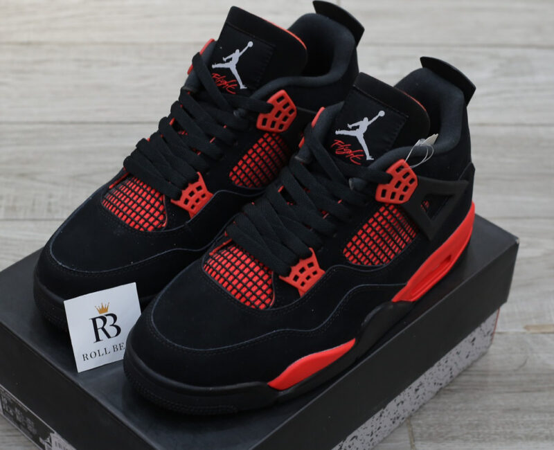 Giày Nike Air Jordan 4 ‘Red Thunder’ Best Quality