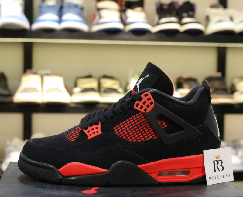 Giày Nike Air Jordan 4 ‘Red Thunder’ Best Quality