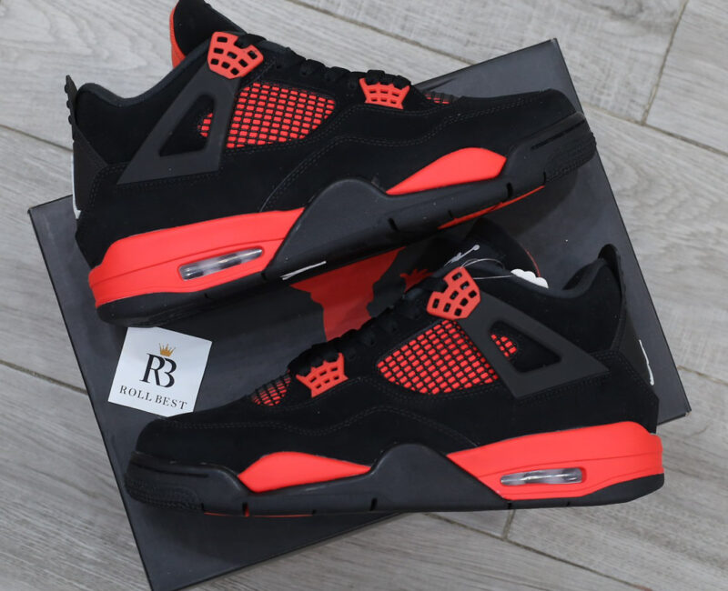 Giày Nike Air Jordan 4 ‘Red Thunder’ Best Quality