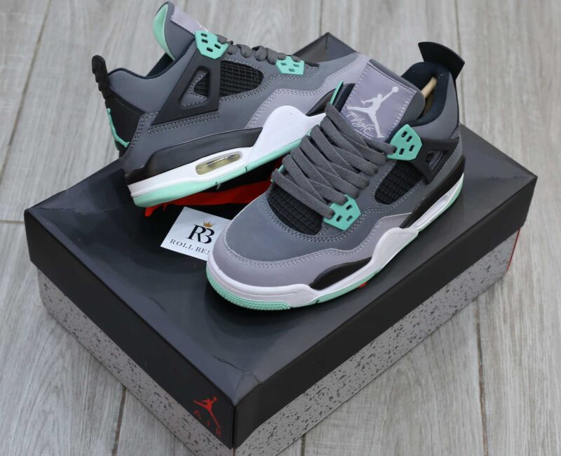 Giày Nike Air Jordan 4 Retro Green Glow Best Quality