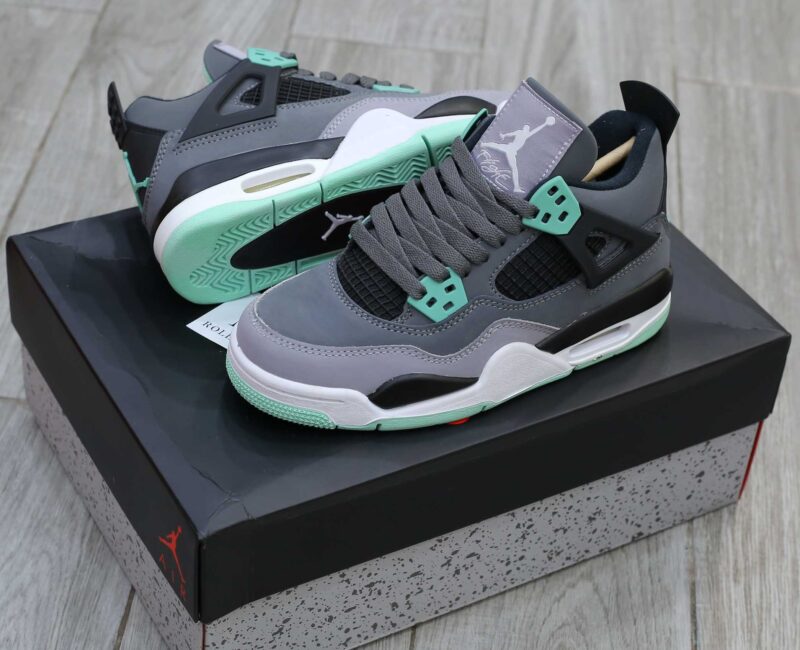 Giày Nike Air Jordan 4 Retro Green Glow Best Quality