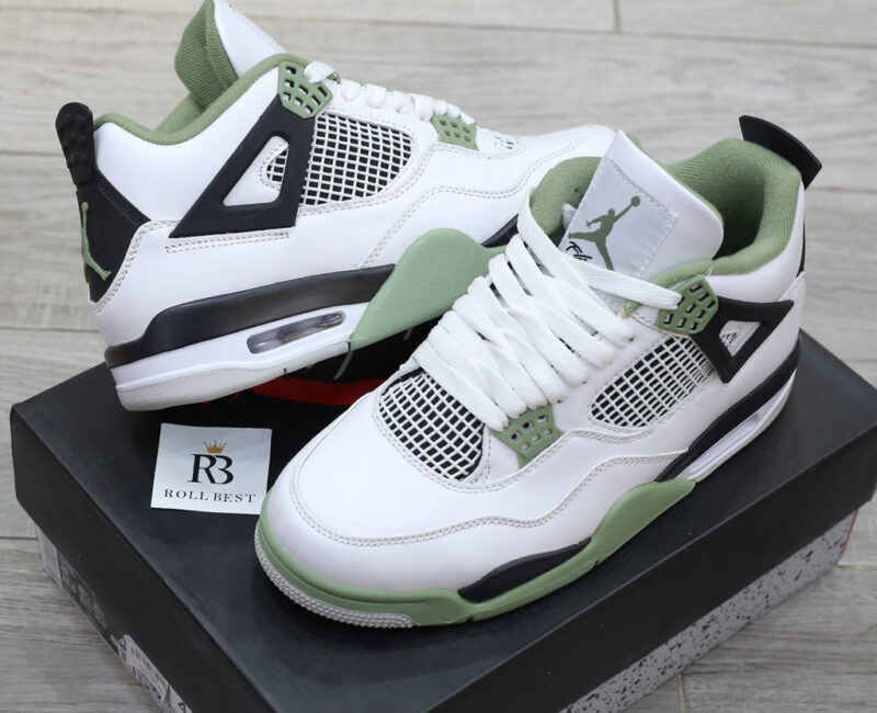 Giày Nike Air Jordan 4 Retro ‘Seafoam’ Best Quality