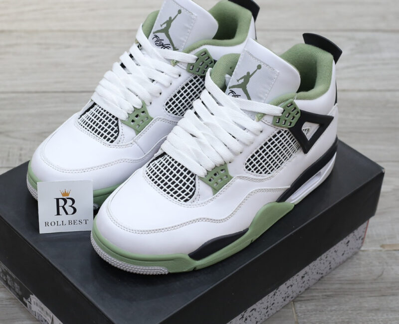 Giày Nike Air Jordan 4 Retro ‘Seafoam’ Best Quality