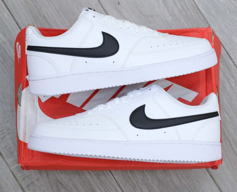 Giày Nike Court Vision Low Next Nature ‘White Black’ Best Quality