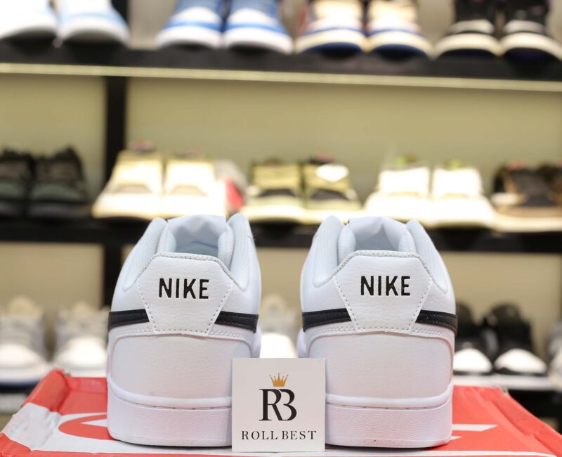 Giày Nike Court Vision Low Next Nature ‘White Black’ Best Quality