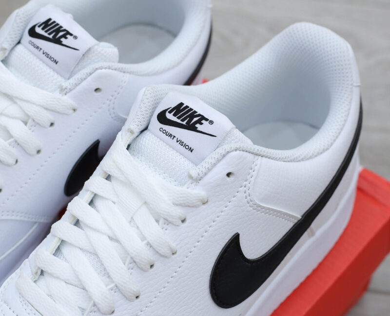 Giày Nike Court Vision Low Next Nature ‘White Black’ Best Quality