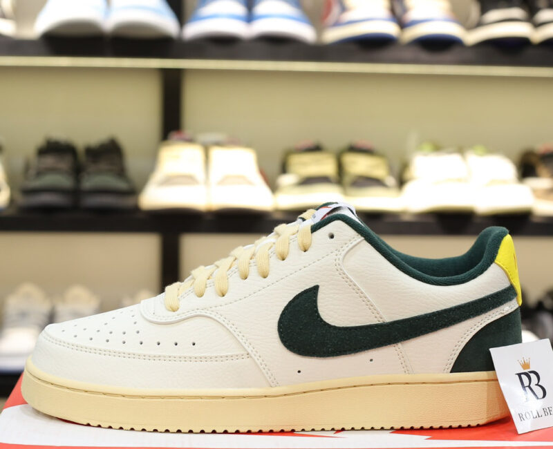 Giày Nike Court Vision Low Sail Pro Green Opti Yellow Best Quality