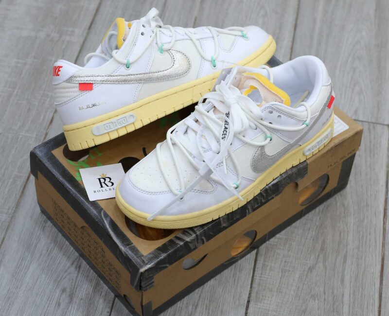 Giày Nike Off-White x Dunk Low ‘Lot 01 Of 50’ Best Quality