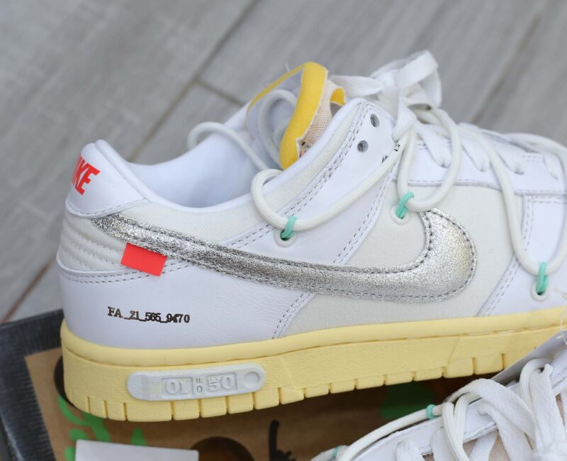 Giày Nike Off-White x Dunk Low ‘Lot 01 Of 50’ Best Quality