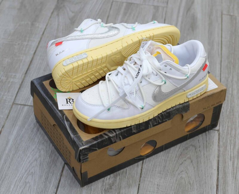 Giày Nike Off-White x Dunk Low ‘Lot 01 Of 50’ Best Quality