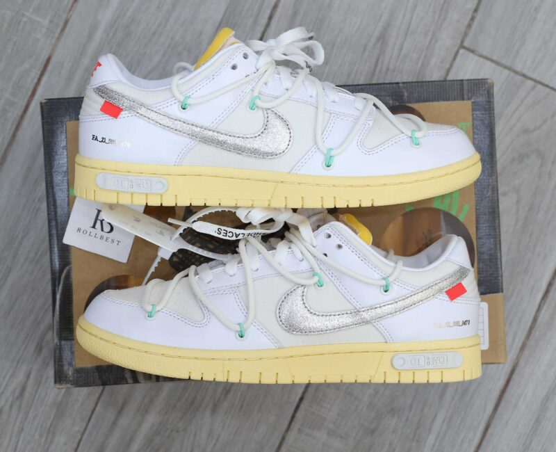 Giày Nike Off-White x Dunk Low ‘Lot 01 Of 50’ Best Quality