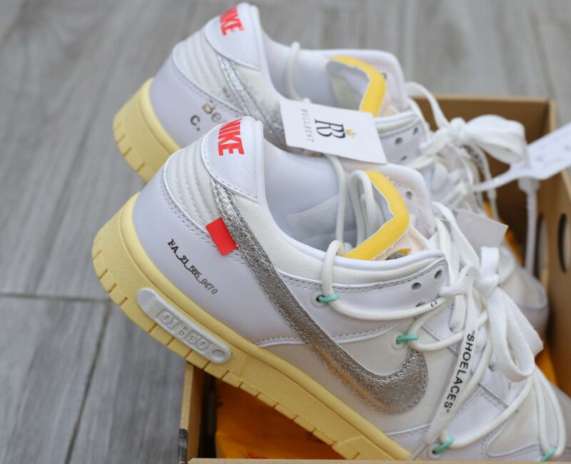 Giày Nike Off-White x Dunk Low ‘Lot 01 Of 50’ Best Quality