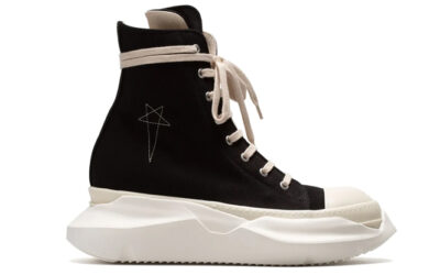 Giày Rick Owens drkshdw High-Top Abstract Ramones Best Quality