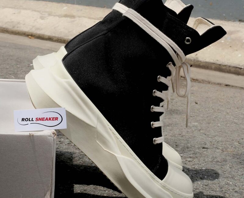 Giày Rick Owens drkshdw High-Top Abstract Ramones Best Quality