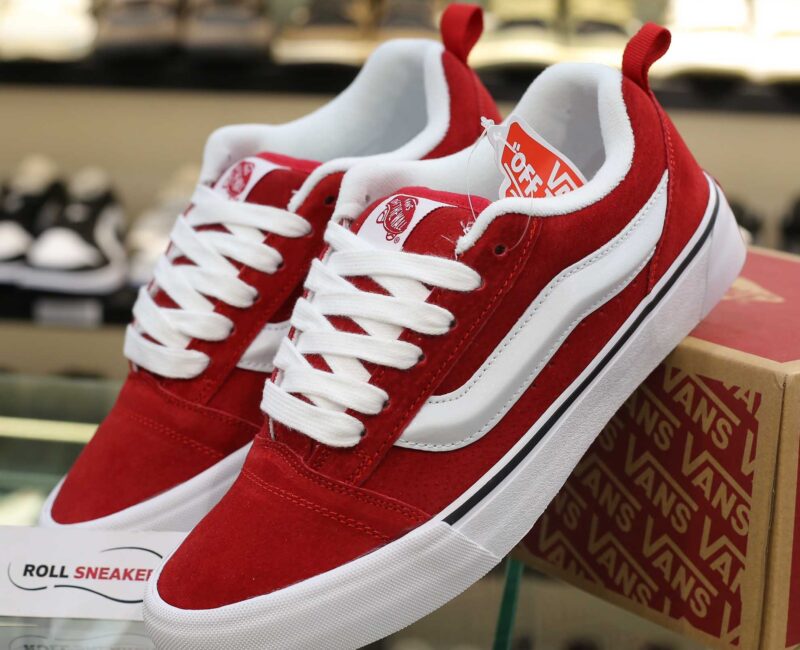 Giày Vans Knu Skool ‘Red’ Like Auth