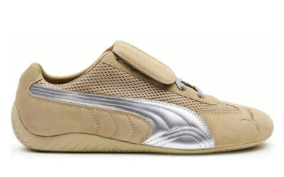 Giày Puma Speedcat Prairie x Open Yy Tan Matte Silver Like Auth