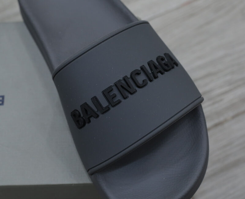 Dép Balenciaga Pool Slide Grey Xám Best Quality