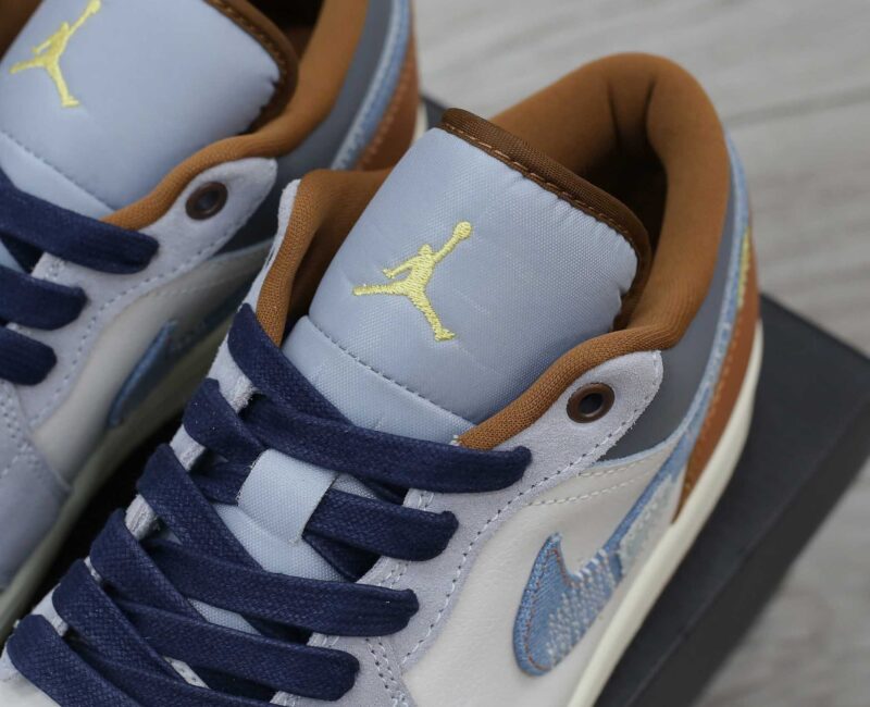 Giày Air Jordan 1 Low Se Repaired Denim Swoosh Best Quality