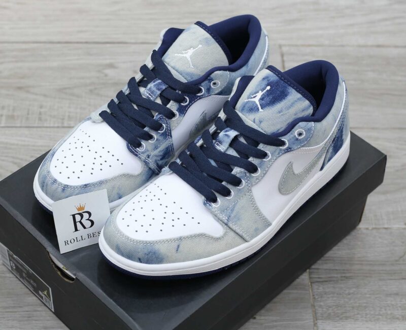 Giày Air Jordan 1 Low SE 'Washed Denim' Best Quality