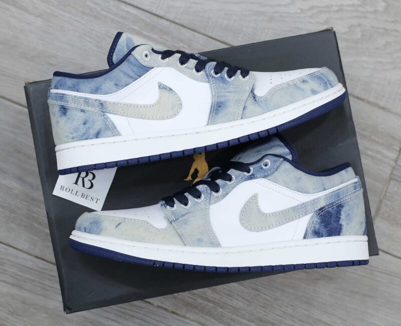 Giày Air Jordan 1 Low SE 'Washed Denim' Best Quality