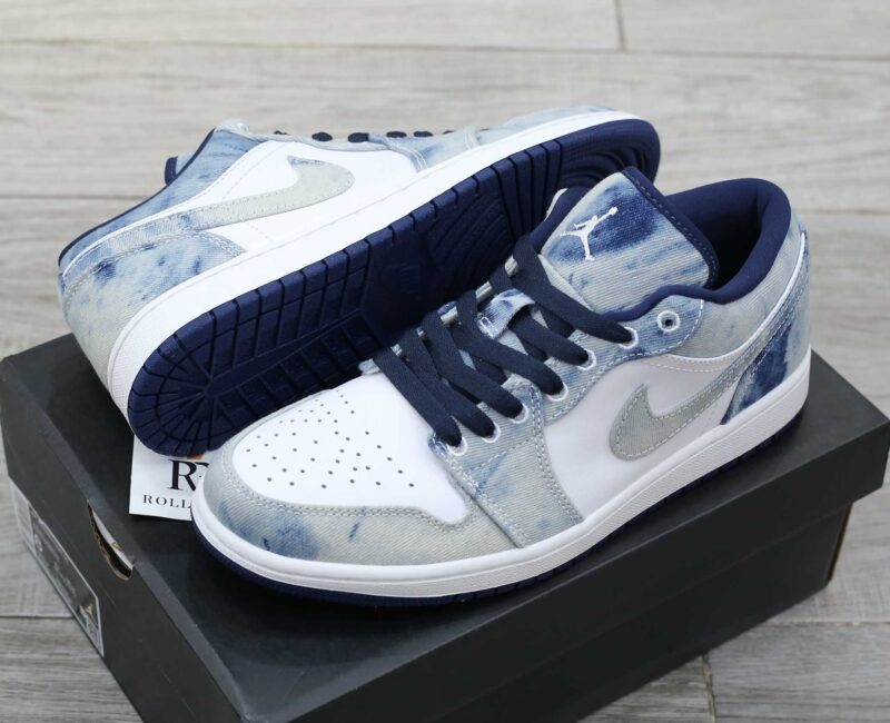 Giày Air Jordan 1 Low SE 'Washed Denim' Best Quality