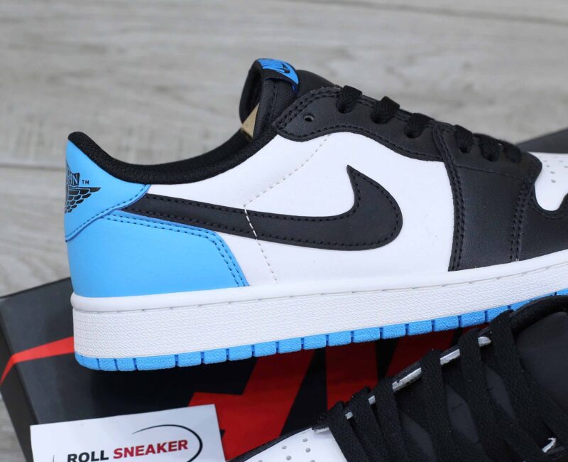 Giày Air Jordan 1 Retro Low OG – Black Dark Powder Blue Like Auth