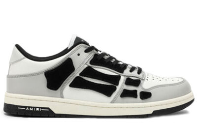 Giày Amiri Skel Low Top White Light Grey Black Best Quality