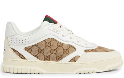 Giày Gucci Re-web Trainer 'White' Sneaker