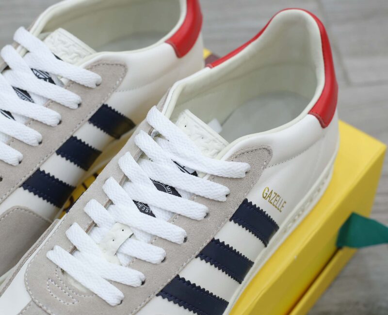 Giày Gucci x Adidas Women’s Gazelle ‘White’ Best Quality