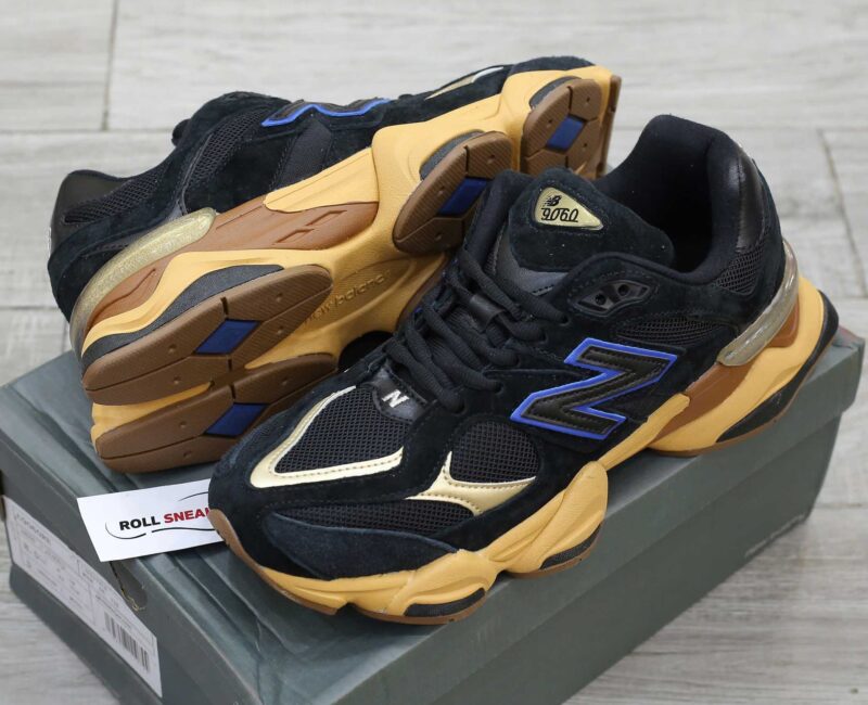 Giày New Balance 9060 'Black Royal Gum Men Like Auth