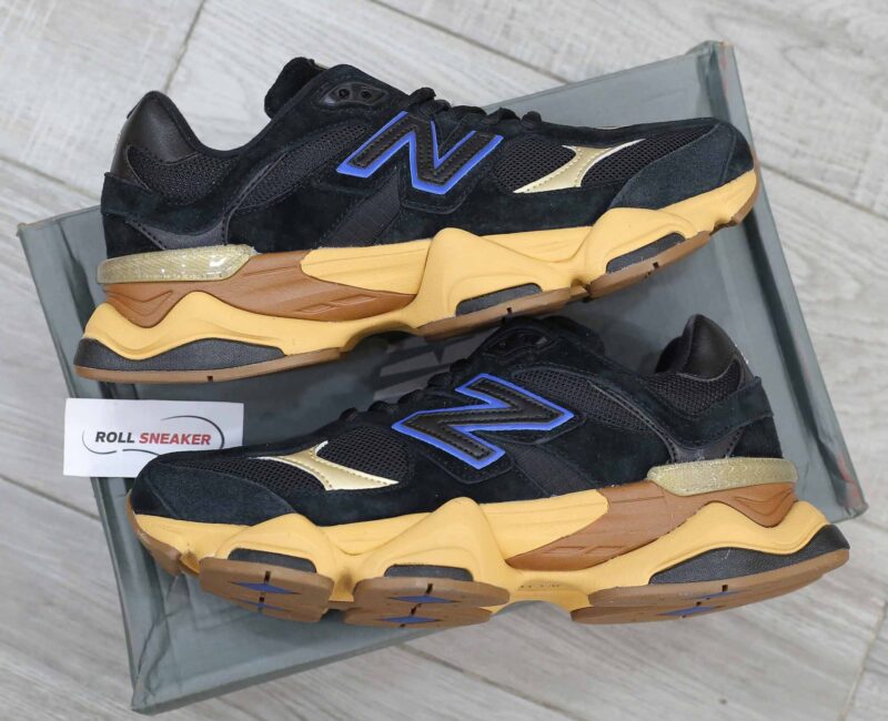 Giày New Balance 9060 'Black Royal Gum Men Like Auth