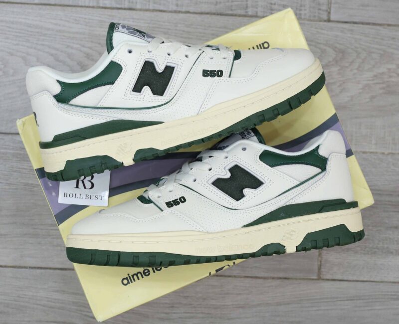 Giày New Balance Aimé Leon Dore x 550 Evergreen Best Quality