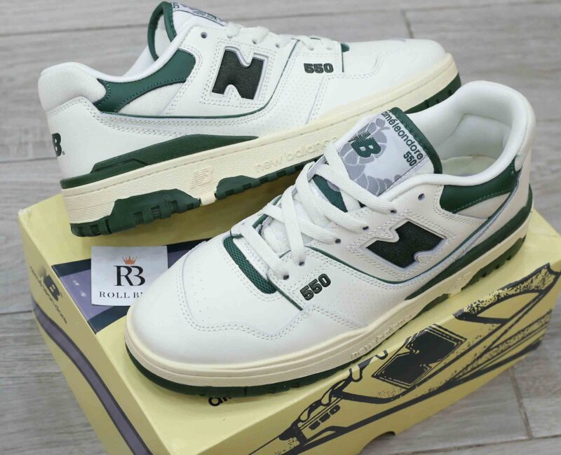 Giày New Balance Aimé Leon Dore x 550 Evergreen Best Quality