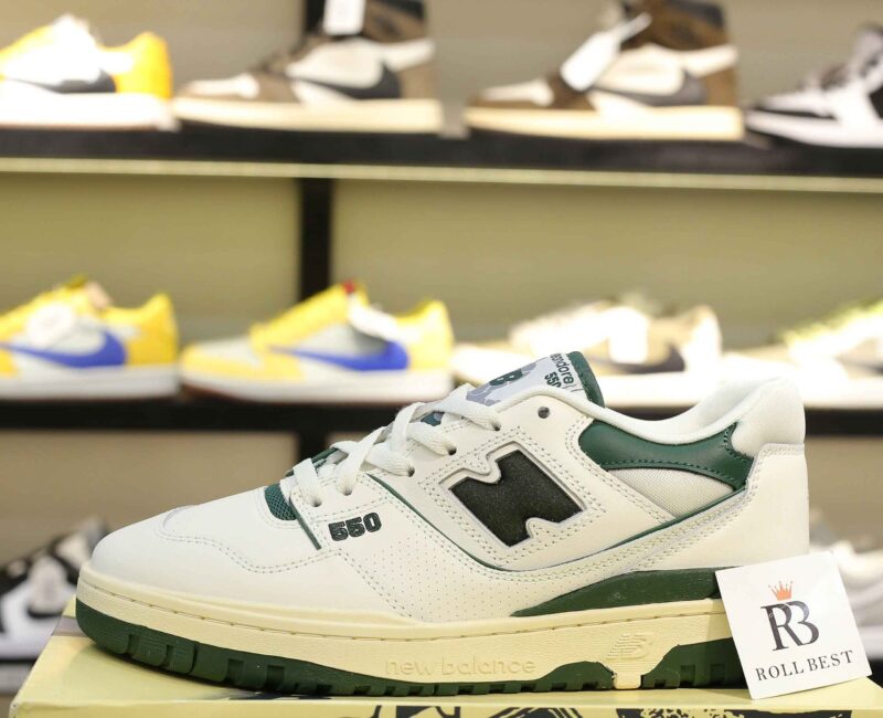 Giày New Balance Aimé Leon Dore x 550 Evergreen Best Quality