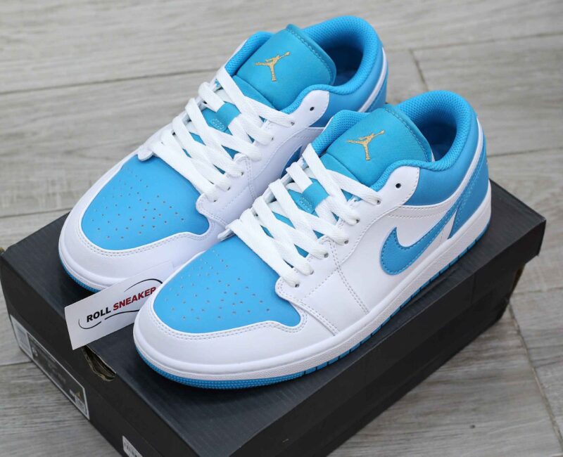 Giày Nike Air Jordan 1 Low Aquatone Like Auth