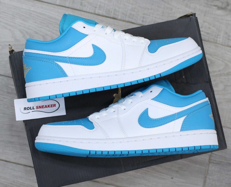 Giày Nike Air Jordan 1 Low Aquatone Like Auth