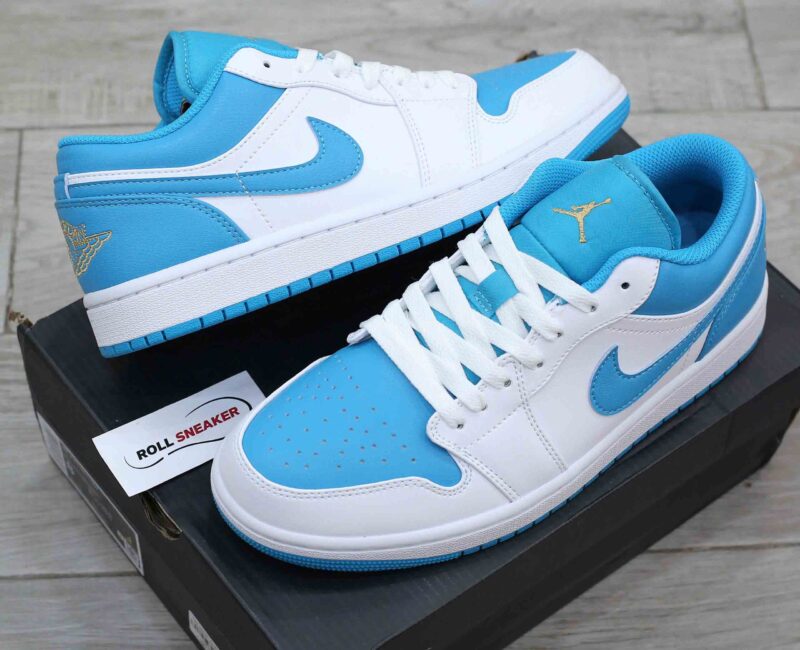 Giày Nike Air Jordan 1 Low Aquatone Like Auth