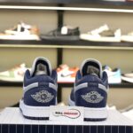 Giày Nike Air Jordan 1 Low ‘Midnight Navy Wolf Grey’ Like Auth