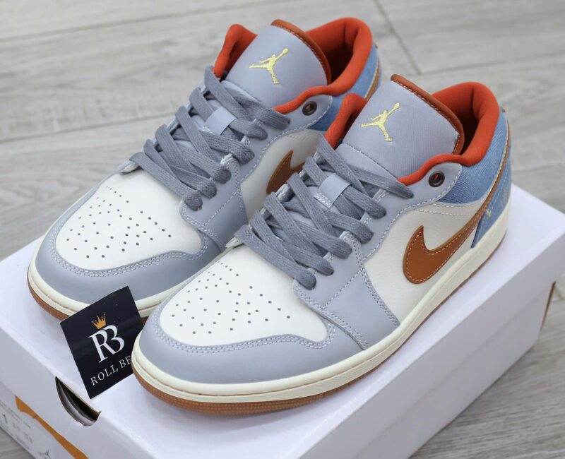 Giày Nike Air Jordan 1 Low Phantom Denim Best Quality