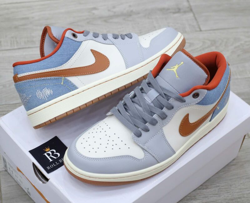 Giày Nike Air Jordan 1 Low Phantom Denim Best Quality